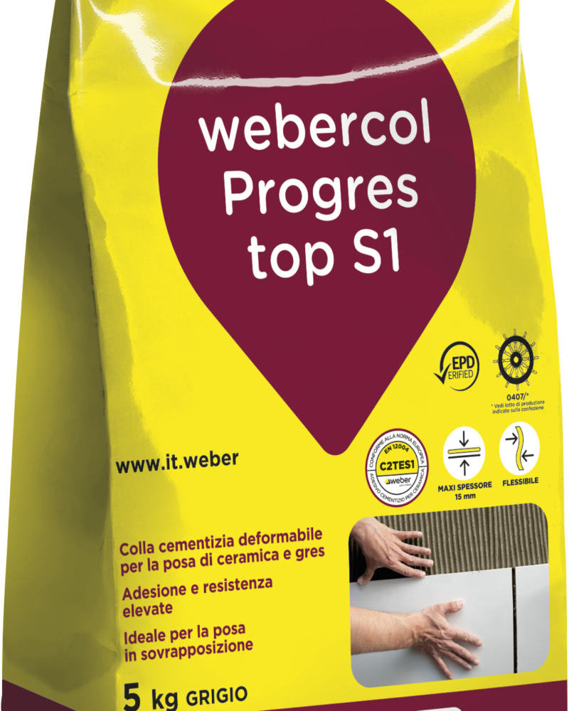 webercol-progres-top-s1-5kg-grigio